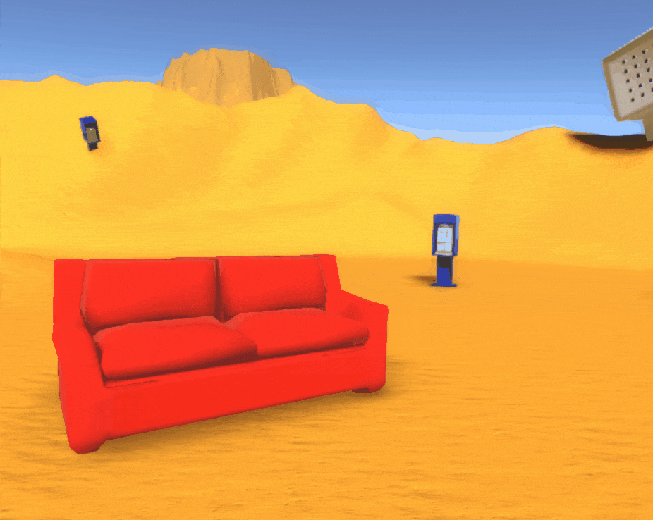 Phone Booth Desert